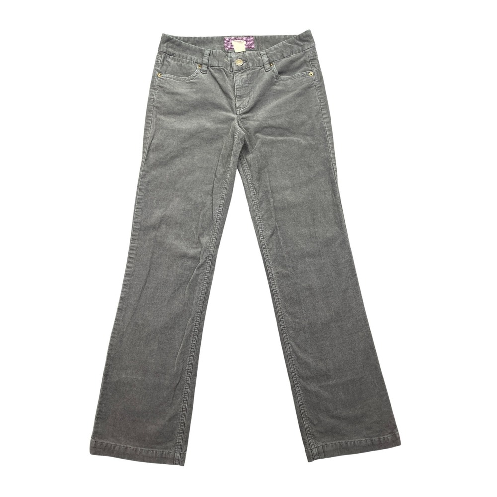 J. Crew Gray Corduroy Bootcut Trousers